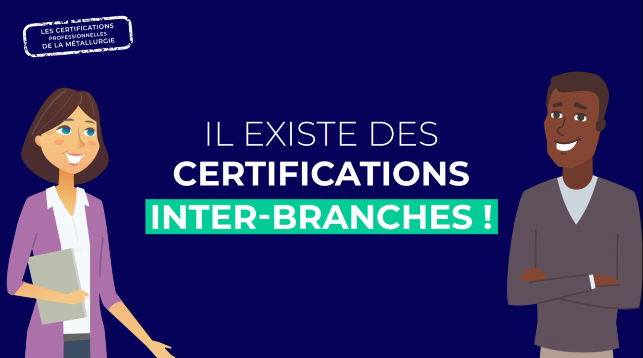 Les certifications professionnelles Interbranches